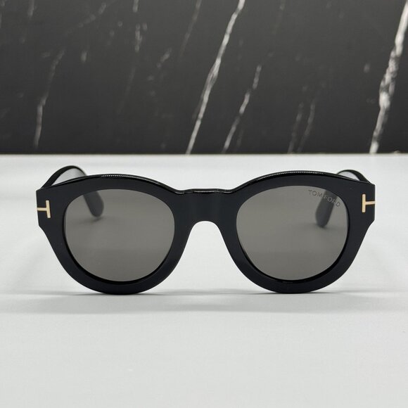 NEW TOM FORD LUCINDA TF1212 01A BLACK UNISEX SUNGLASSES TOM FORD FT1212 01A main image 8